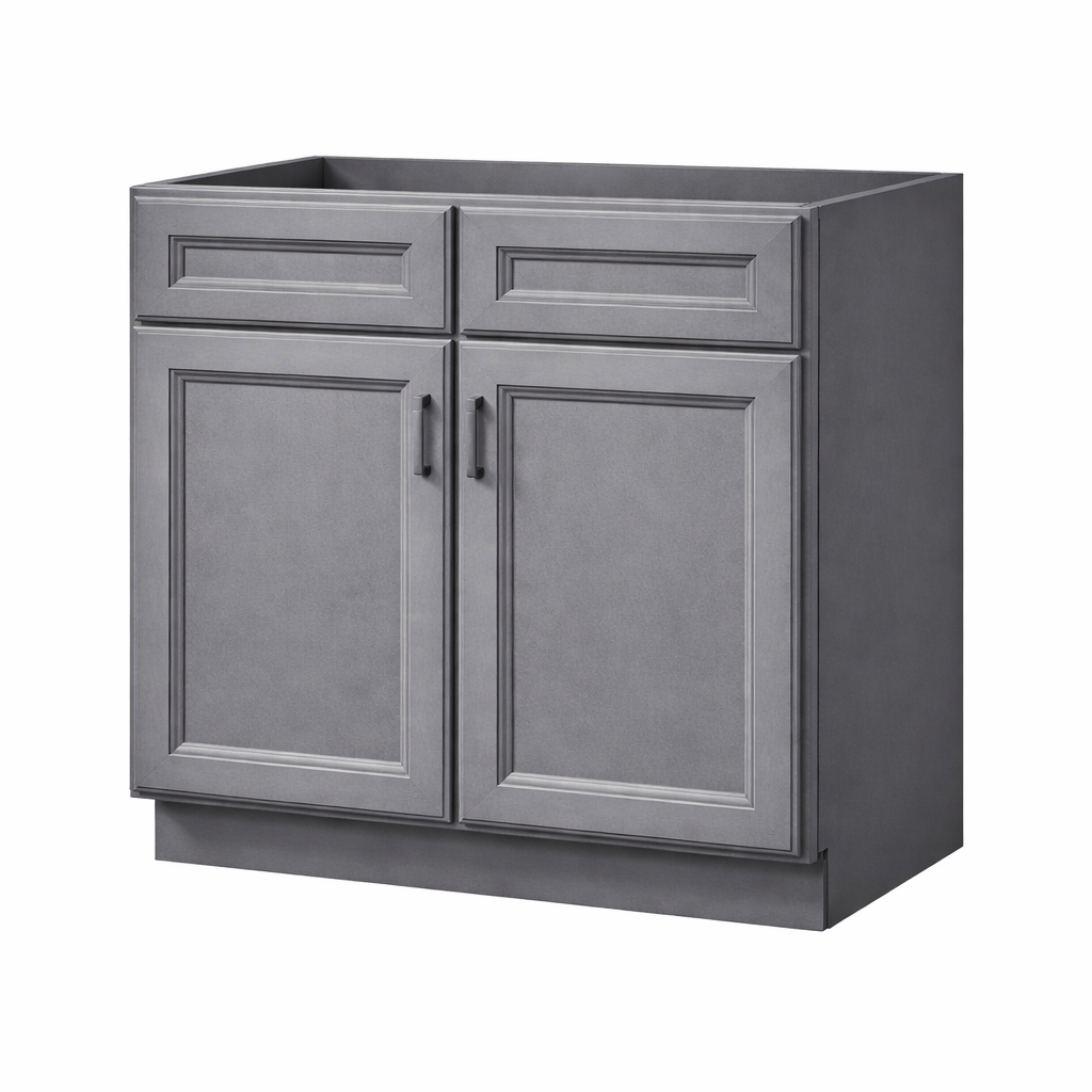 Vanities | Ashford Grey – Canterwood Cabinets