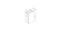 Legacy White Shaker Vanity Drawer Base Cabinets