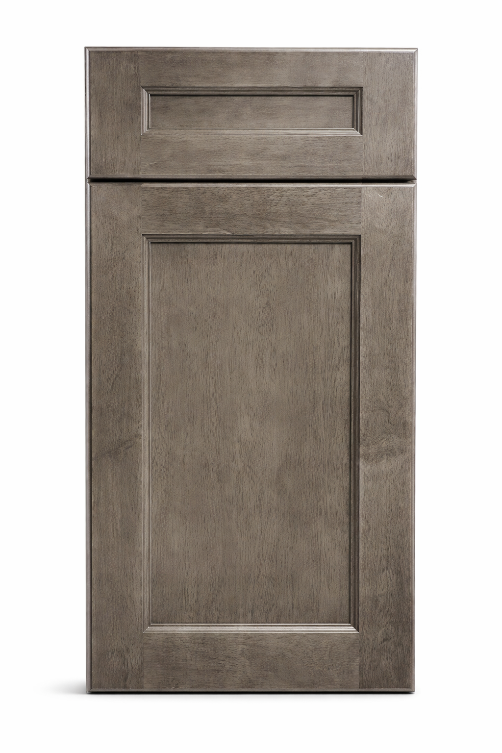 Greige, Newkirk Grey, shaker style, kitchen cabinet door profile