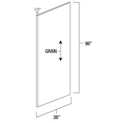 Ashford Grey Island Panels