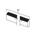 Caramel Shaker Scribe Moulding