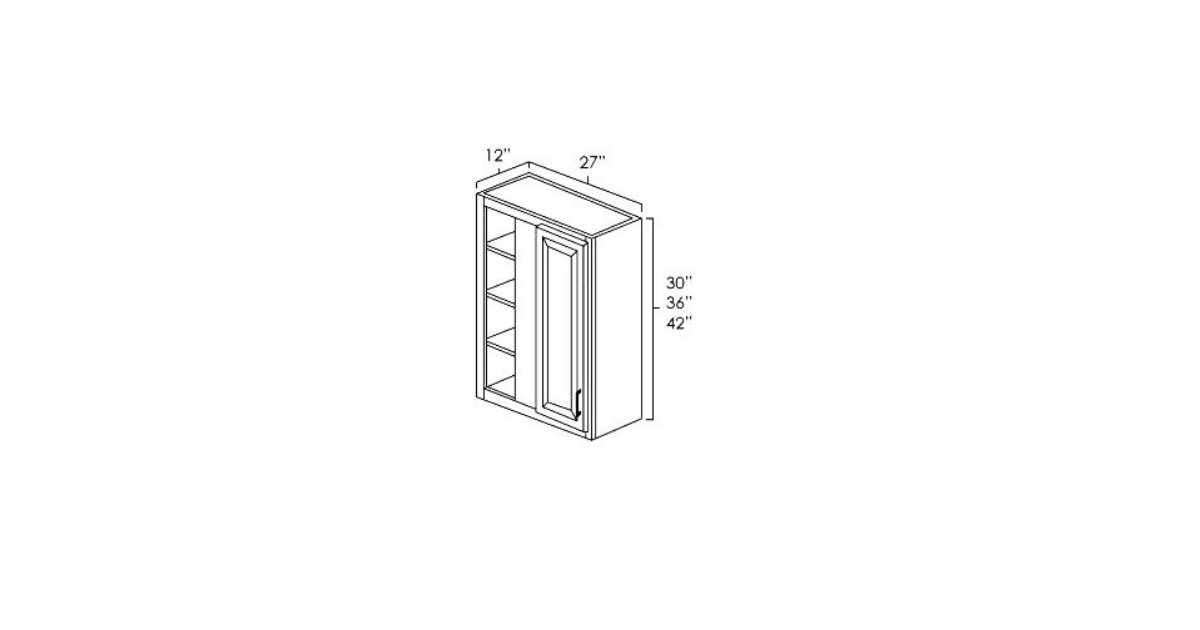 Ashford Grey Blind Corner Wall Cabinets