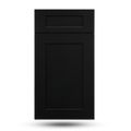 Midnight Black Shaker Door Sample