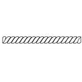 Legacy White Shaker Rope Insert Moulding