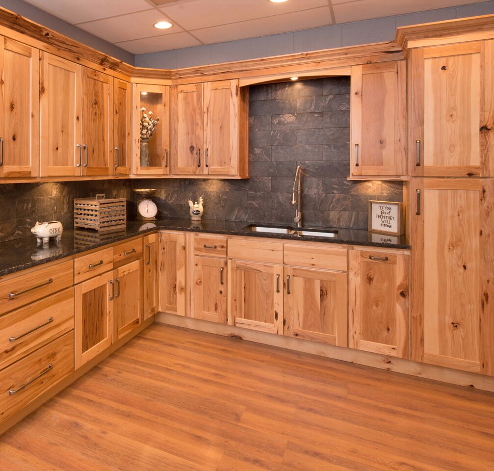 Rustic Hickory Kitchen Cabinets – Tagged Sink Base Cabinets