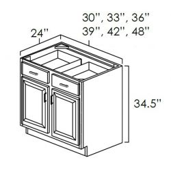 Rustic Hickory Kitchen Cabinets – Tagged Sink Base Cabinets